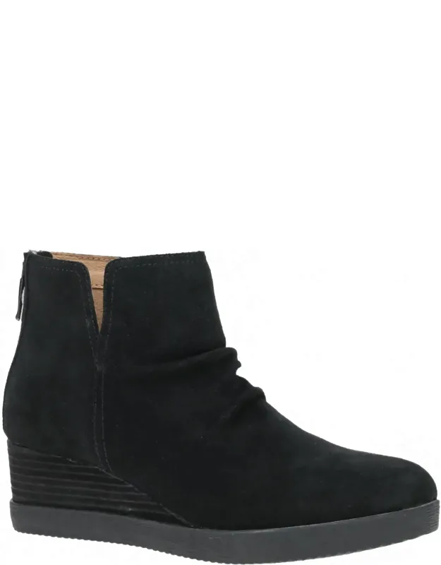 Stephanie Waterproof Wedge Booties