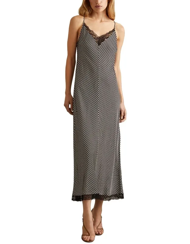 Camilla Stripe Lace Dress