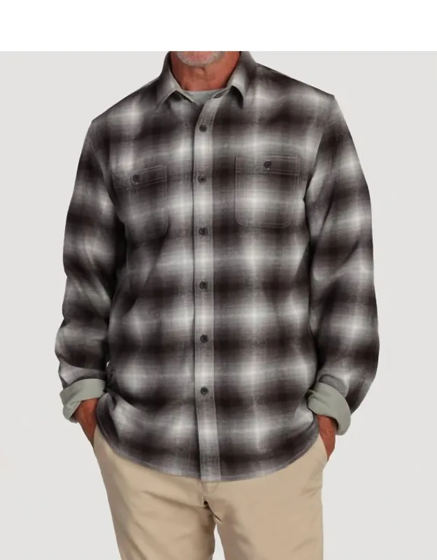 Fire Mountain Plaid Flannel Shirt