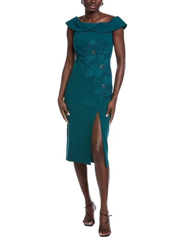 Printed Midi Dress