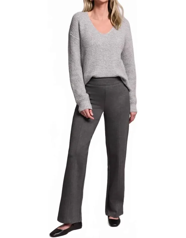 Pull On Ankle Pants With Pockets