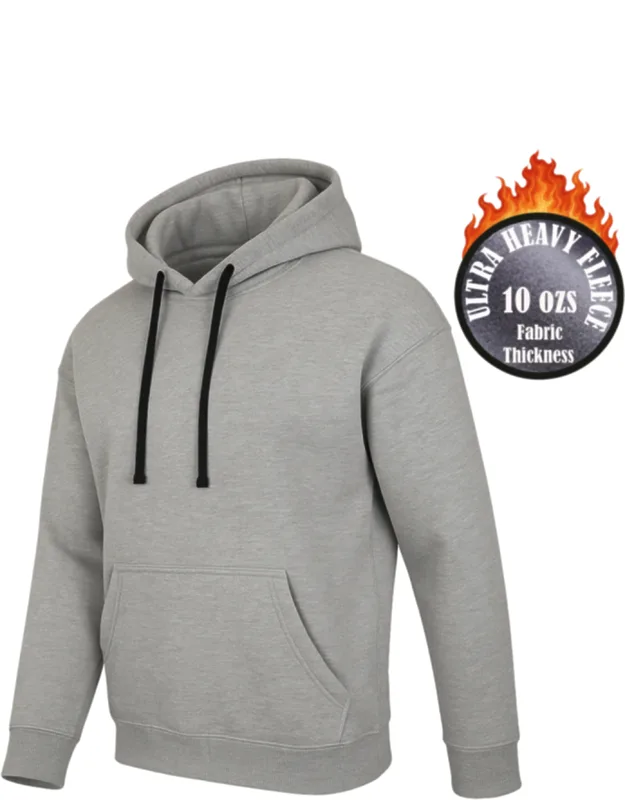 Super Heavyweight Fleece-lined Pullover Hoodie