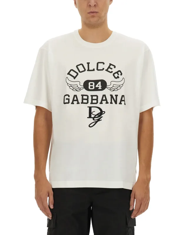 Cotton T-shirt 100% Made In Italia