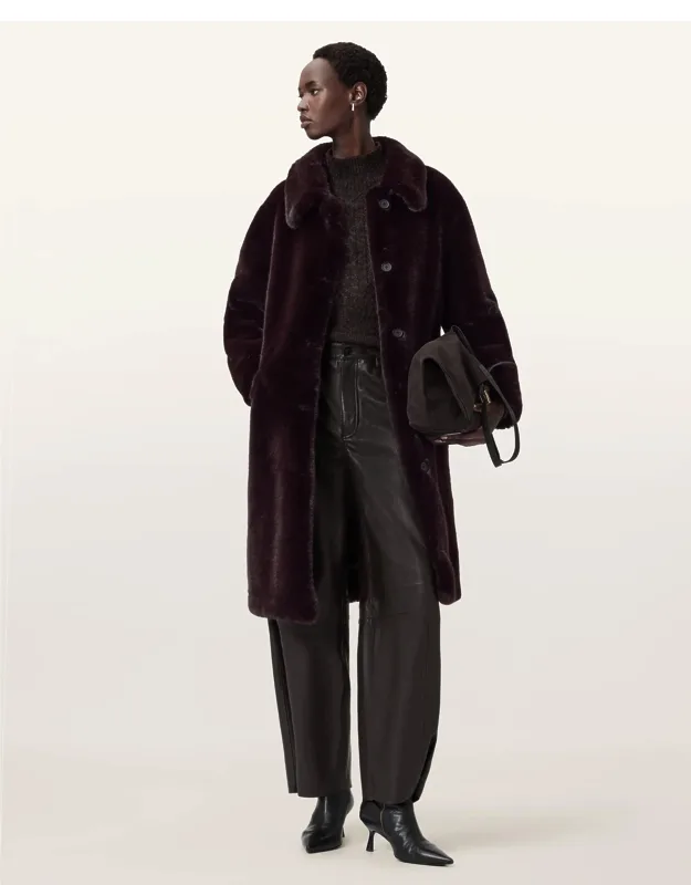 Faux Fur Coat