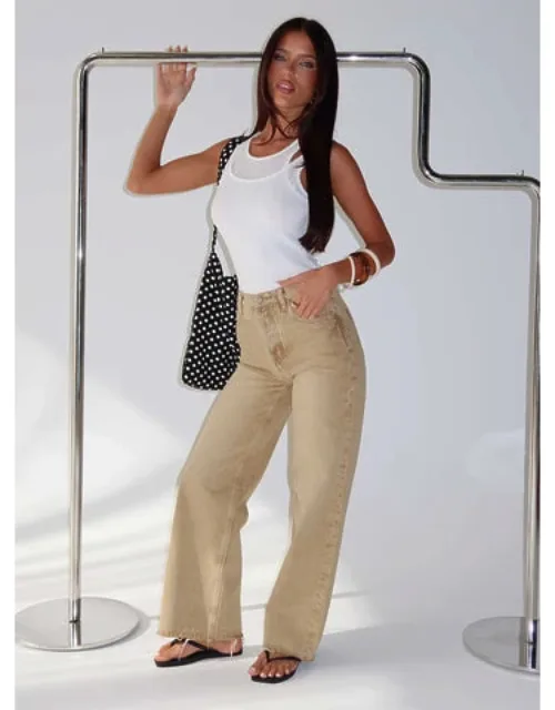 Fawcett High Rise Straight Leg Jeans