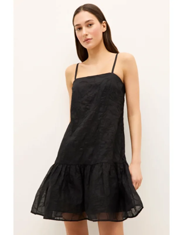 Anita Dress With Princess Seams And Adjustable Spaghetti Straps