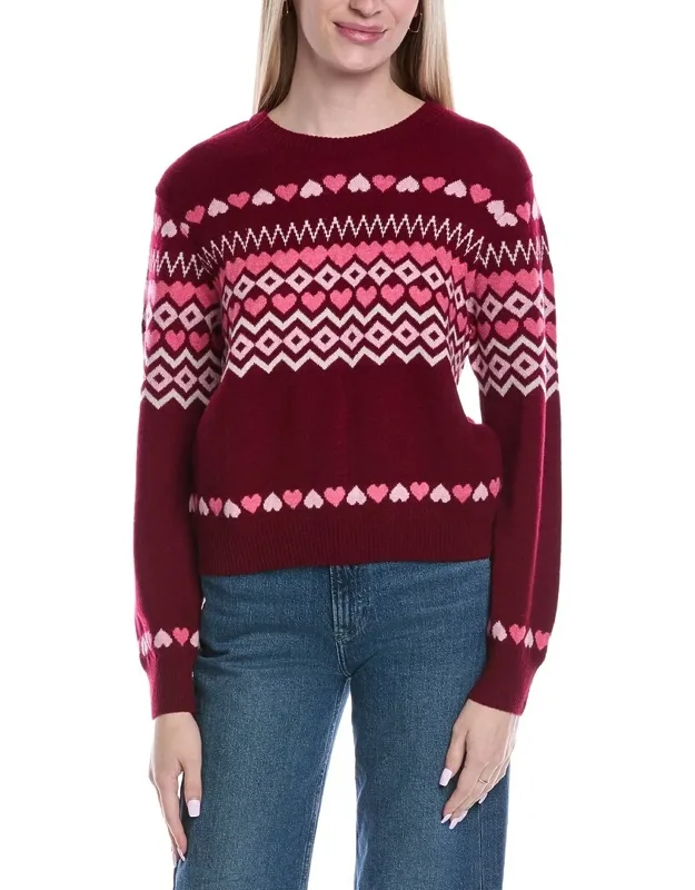 Love Fairisle Wool & Cashmere-blend Sweater