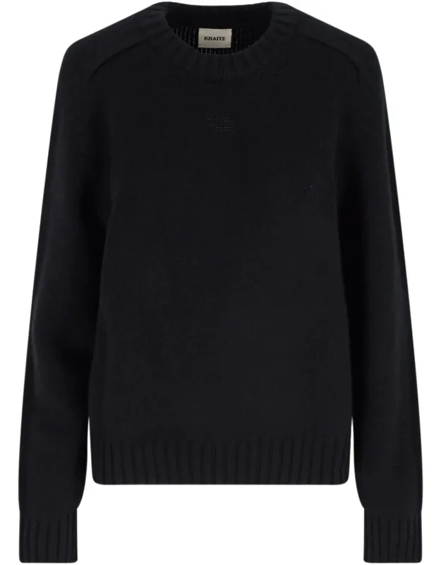 'mae' Sweater With Crew Neck And Long Sleeves