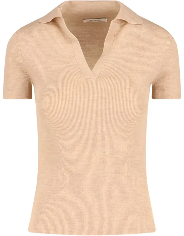 Virgin Wool Polo Shirt