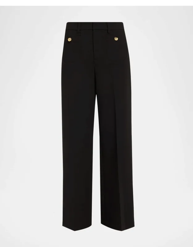 Slim Palazzo Trousers
