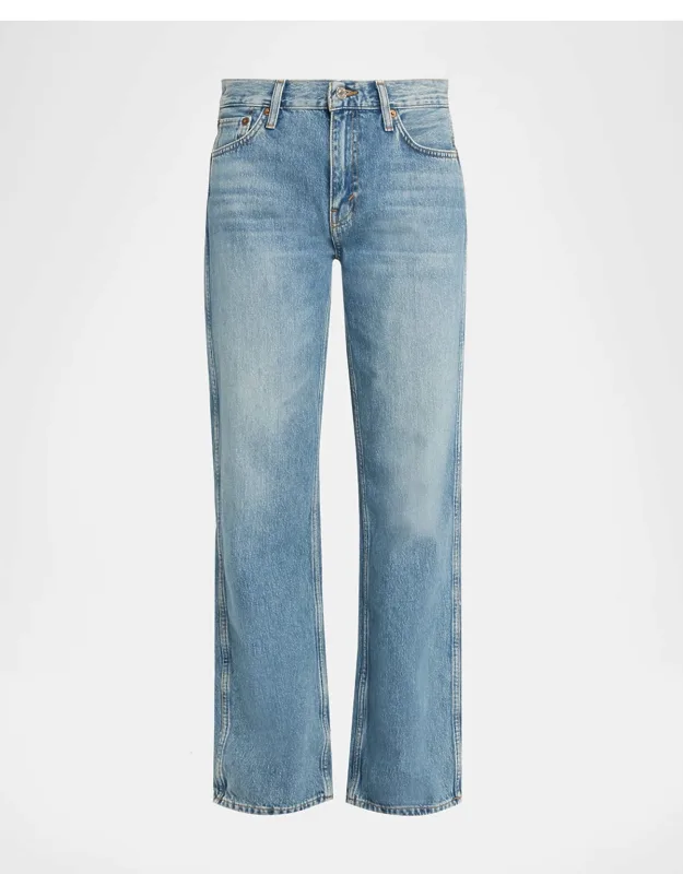 90s Mid-rise Loose Jeans