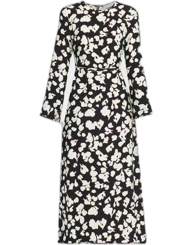 Waverly Floral Long-sleeve Dress