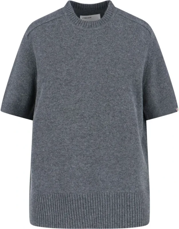 'n454 Scott' Sweater With Crew Neck And Ribbed Trims