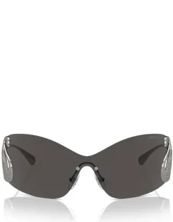 Swarovski Sunglasses Grey Metal