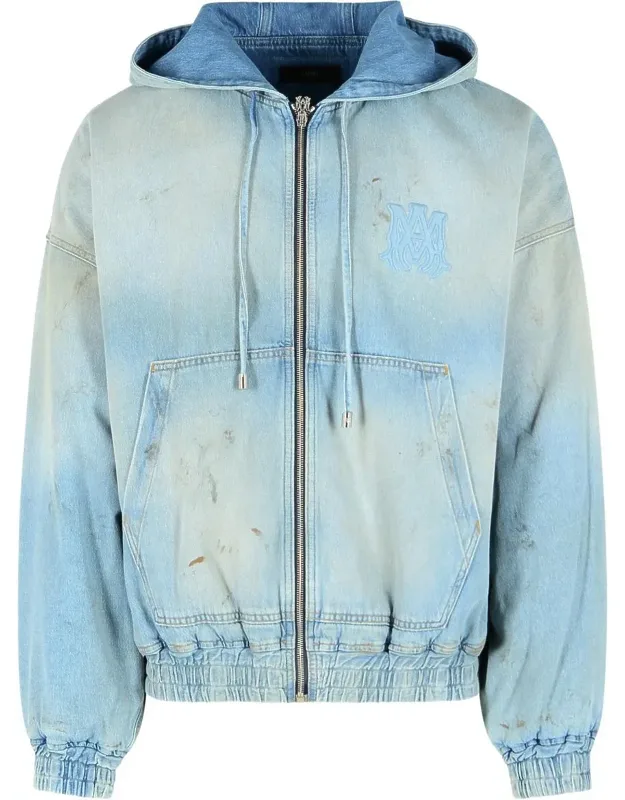 Light Blue Cotton Jacket