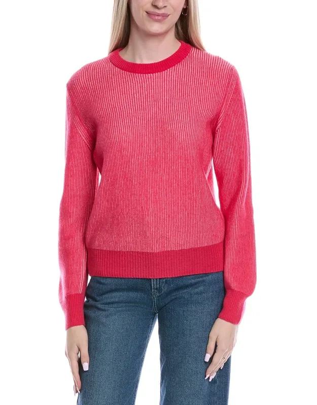 Plaited Wool & Cashmere-blend Sweater