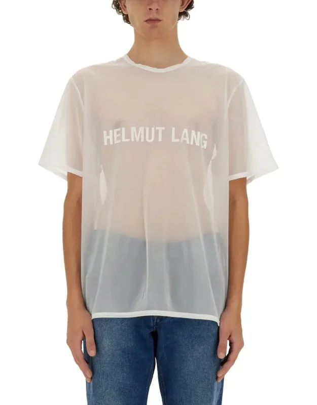 T-shirt With Logo, 100% Polyester