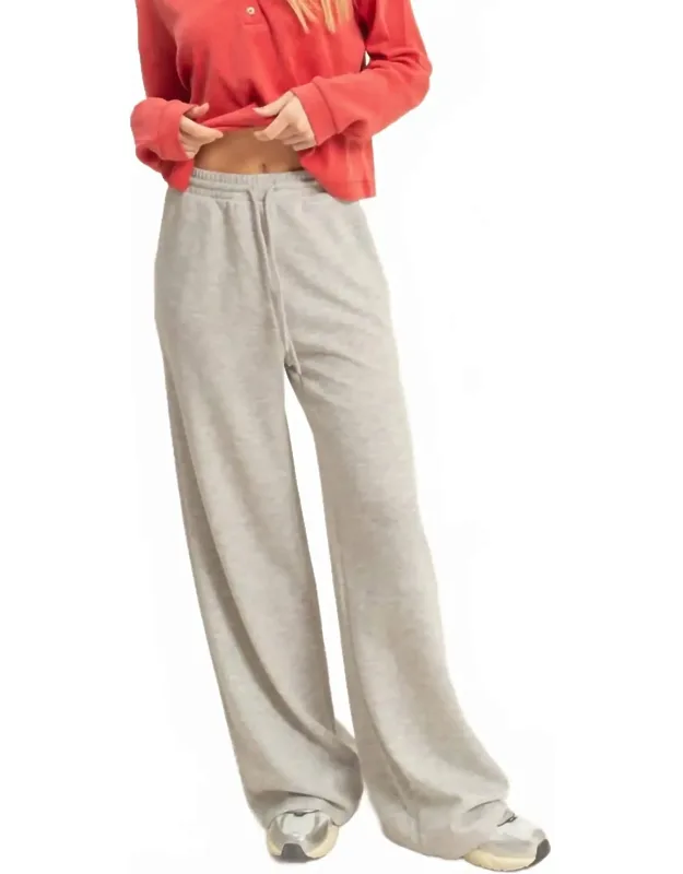 Flowy Knit Drawstring Pants