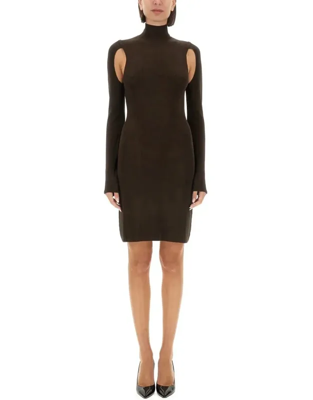 Air Turtleneck Dress