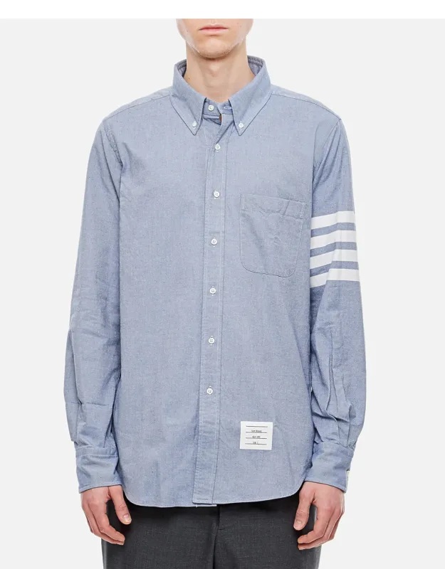 Classic 4bars Cotton Shirt