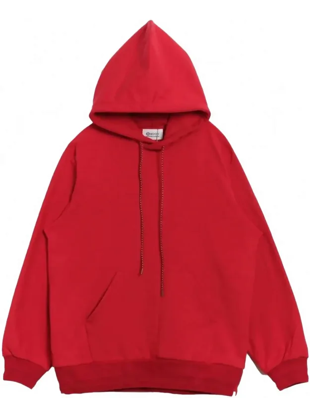 Twisted Sleeve Hoodie