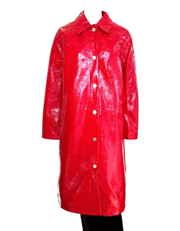 Patent Leather Coat