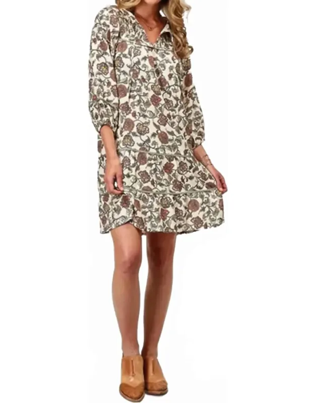 Vintage Floral Dress
