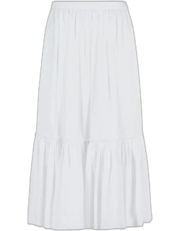 Skirt In Cotton Poplin