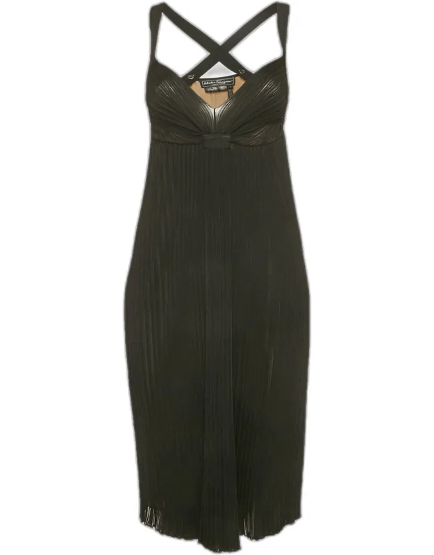Rib Knit Strappy Dress