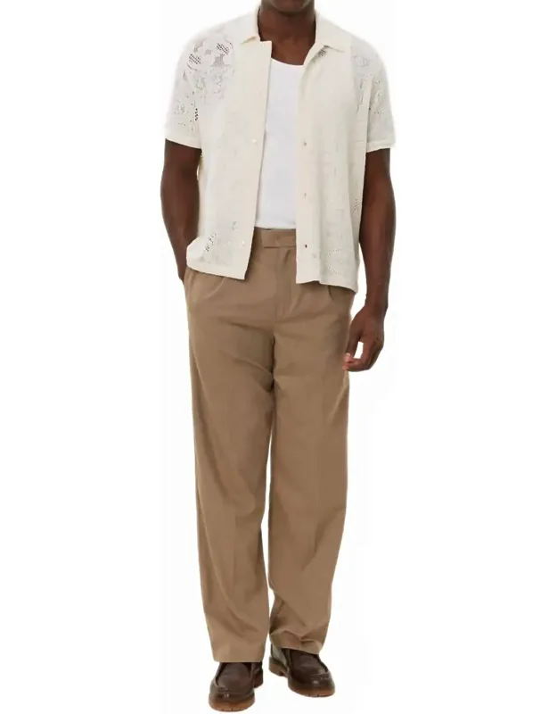 Hector Lace Short Sleeve Shirt