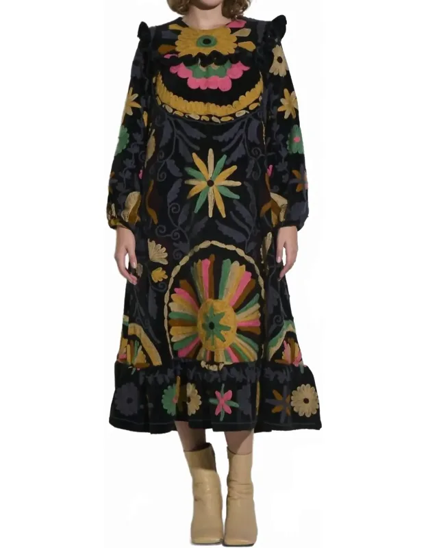 Suzani Maxi Dress