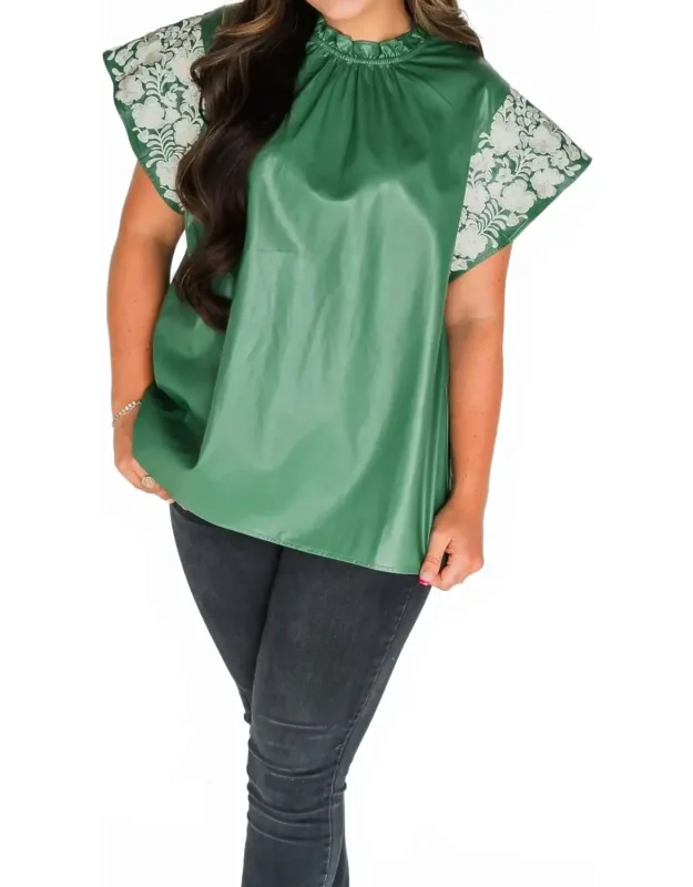 Felicity Mock Neck Top