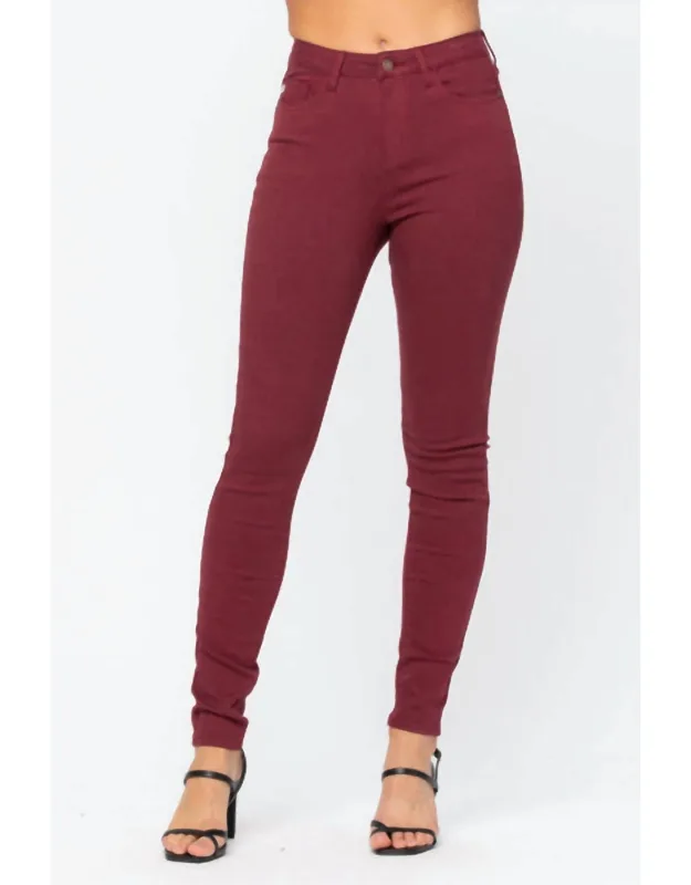 High Waisted Skinny Jeans