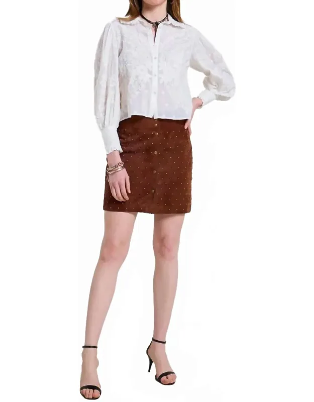Ember Suede Skirt