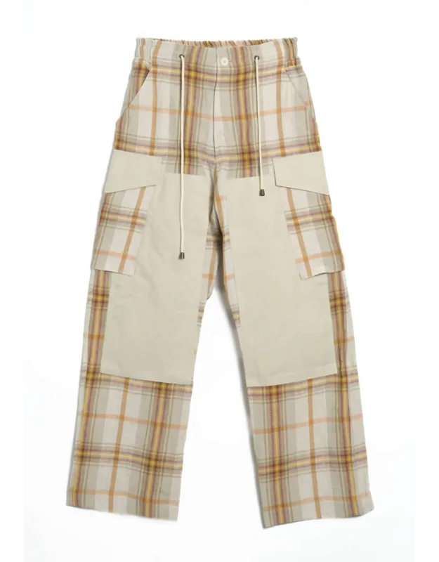 Cargo Pants In Summer Tartan