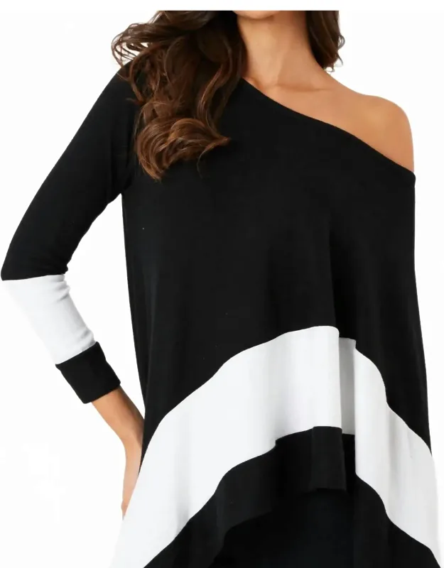 Asymmetrical Long Sleeve Top