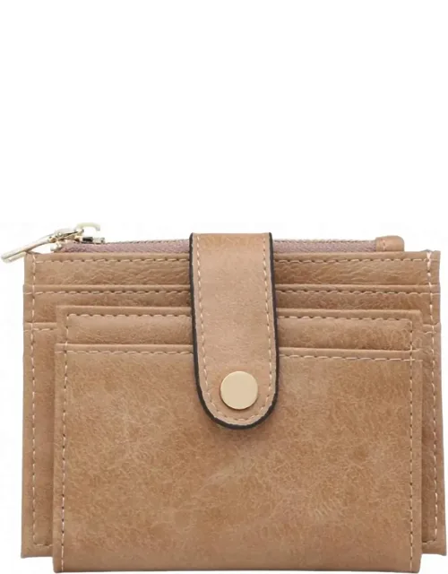 Mini Snap Folding Wallet