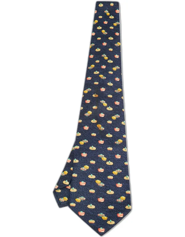Turban Print Silk Traditional Tie