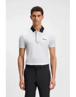 Polo Shirt In Quick-dry Stretch Jersey