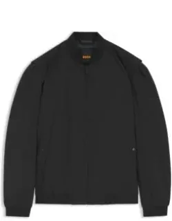 Water-repellent Bomber Jacket In Cotton-touch Fabric