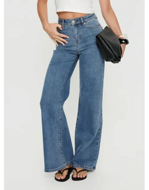 High Rise Flared Jeans