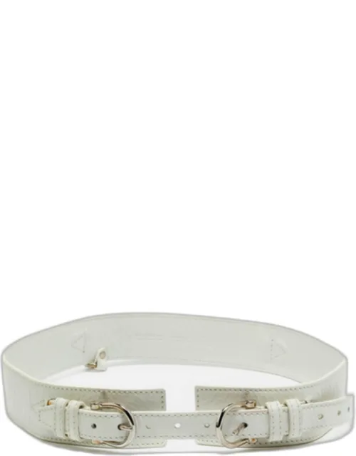 100 Cm Buckle Belt Leather