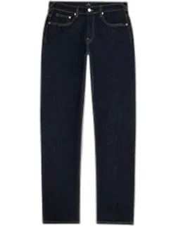 Relaxed Tapered-fit Rinse Wash 'organic Vintage Stretch' Jeans