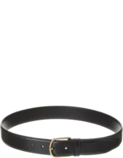 Toteme Leather Belt With Gold-tone Pin Buckle