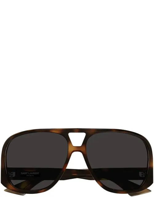 Sunglasses Havana Pilot Acetate