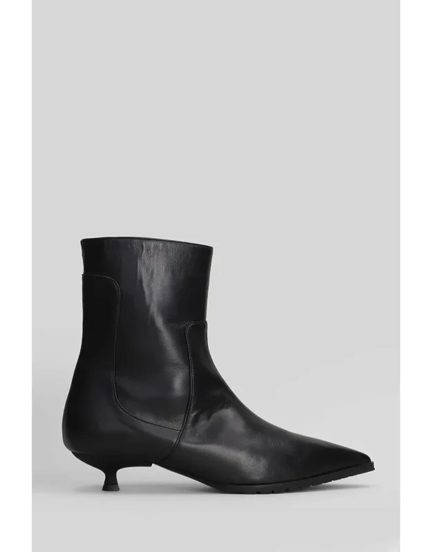 Low Heels Ankle Boots