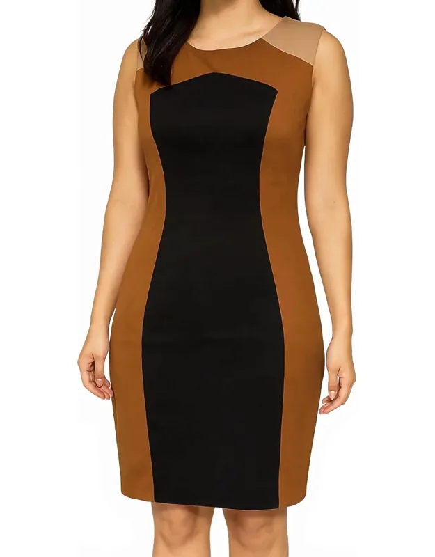 Colorblock Dress