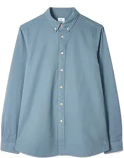Cotton-twill Button-down Shirt
