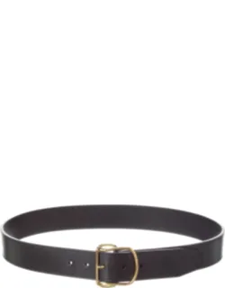 Swirl Leather Belt