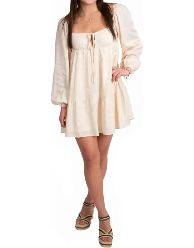 Boho Tiered Mini Dress